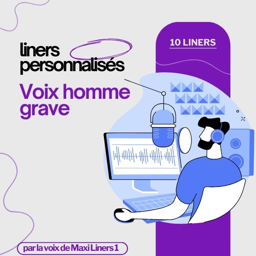 Liners Personnalisés Homme Grave