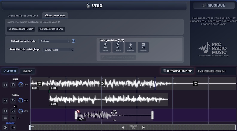 studio du producteur